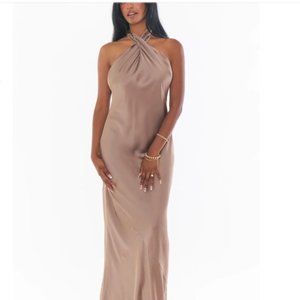 Showmeyourmumu Jasmine Halter Dress